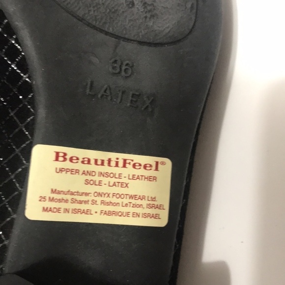 NWT BeautiFeel Black Flats - Picture 7 of 13